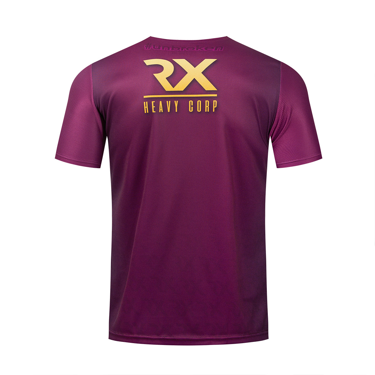 Camiseta Cross Training técnica morada poliéster - Rx Heavy