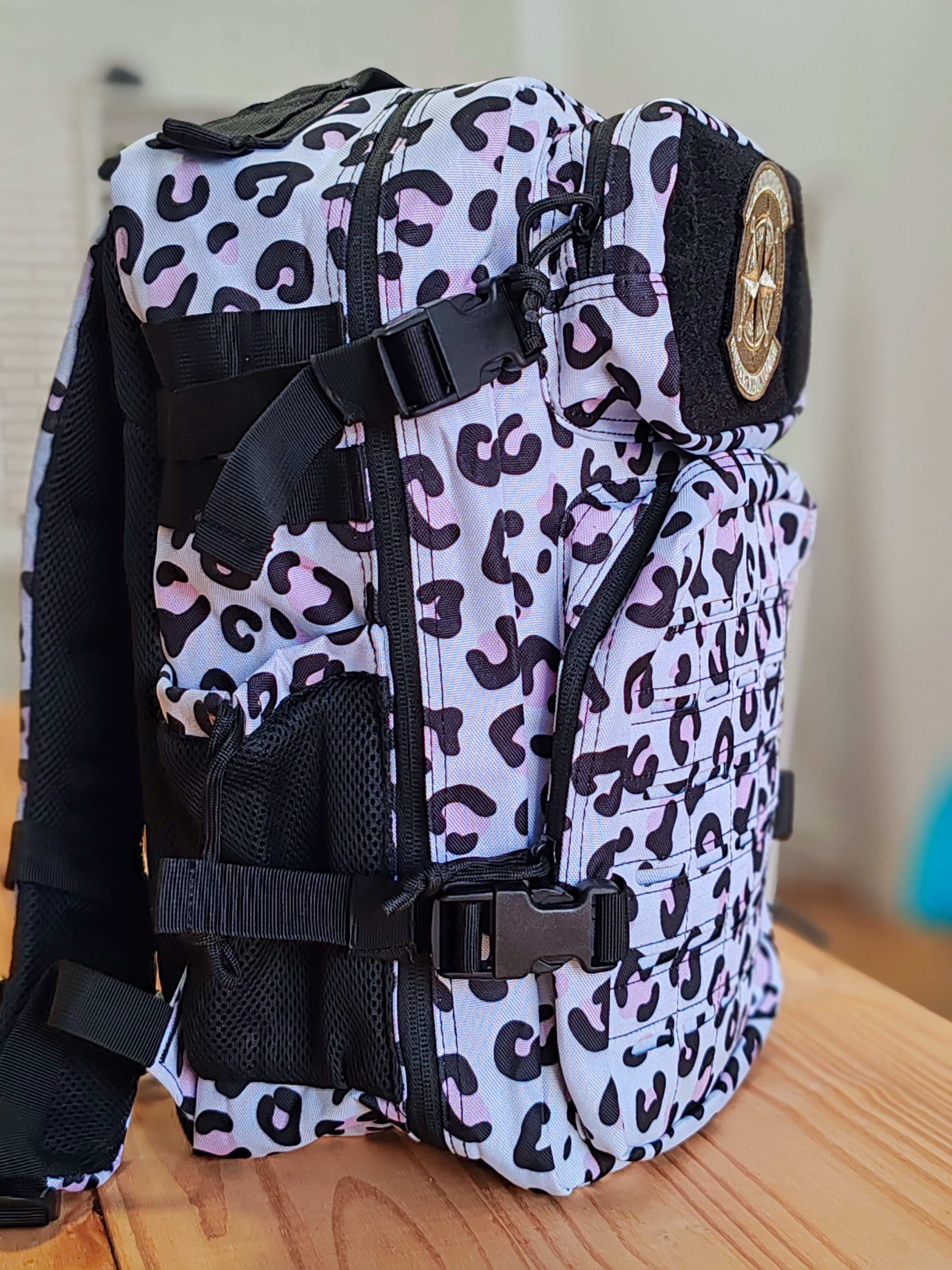 MOCHILA TÁCTICA MILITAR 45L RX HEAVY: Camuflaje / Leopardo