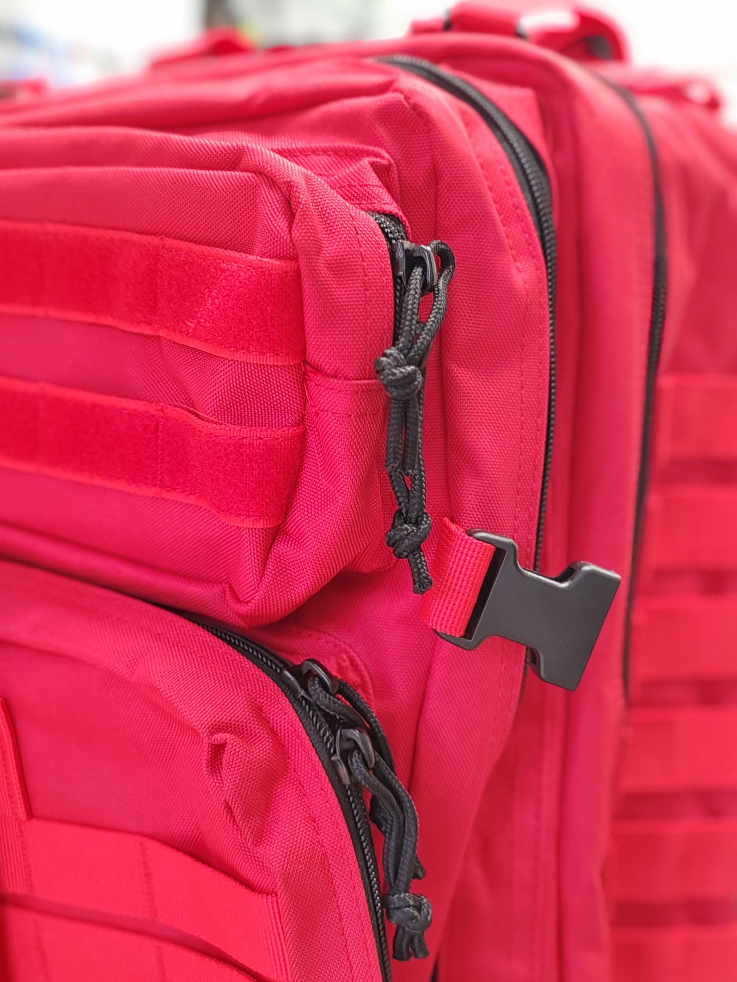 MOCHILA TÁCTICA MILITAR rojo heart 50L RX HEAVY: Resistencia y Versatilidad en Cross Training