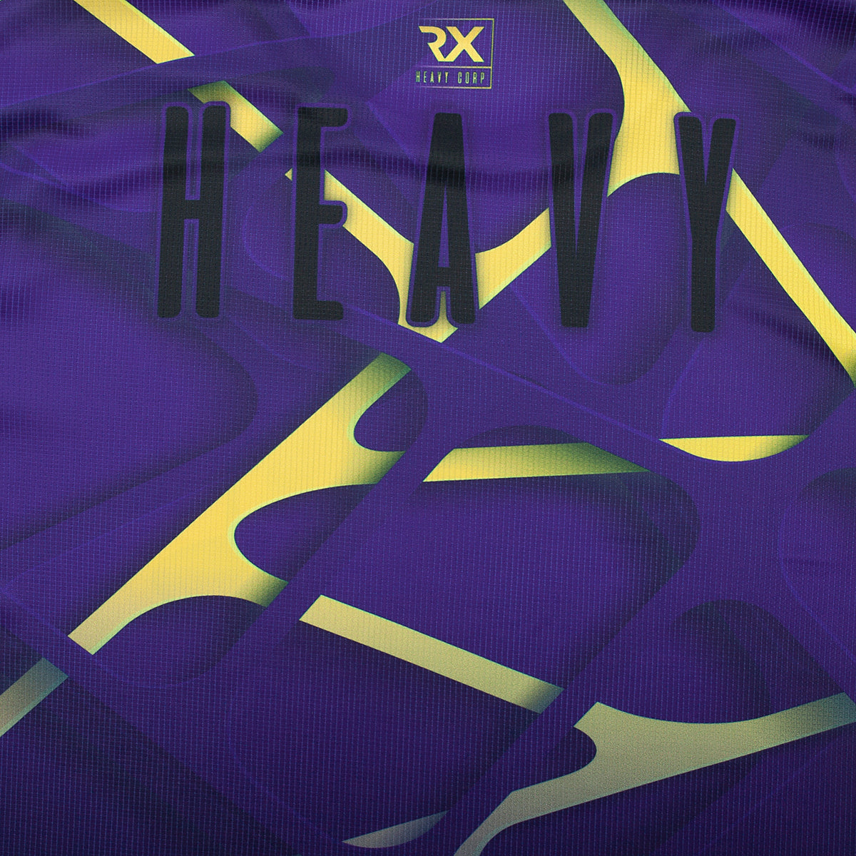 Camiseta Cross Training técnica NOBULUS azul violeta dorado nano - Rx Heavy