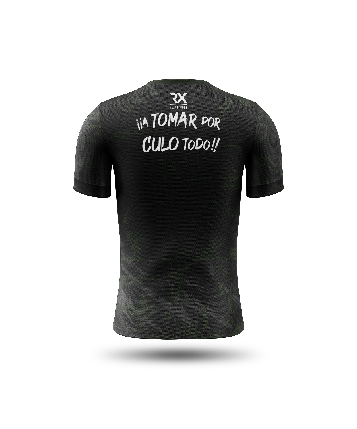 Personalizar Camiseta Cross Training A Tomar Por Culo todo! negro - PERSONALIZABLE