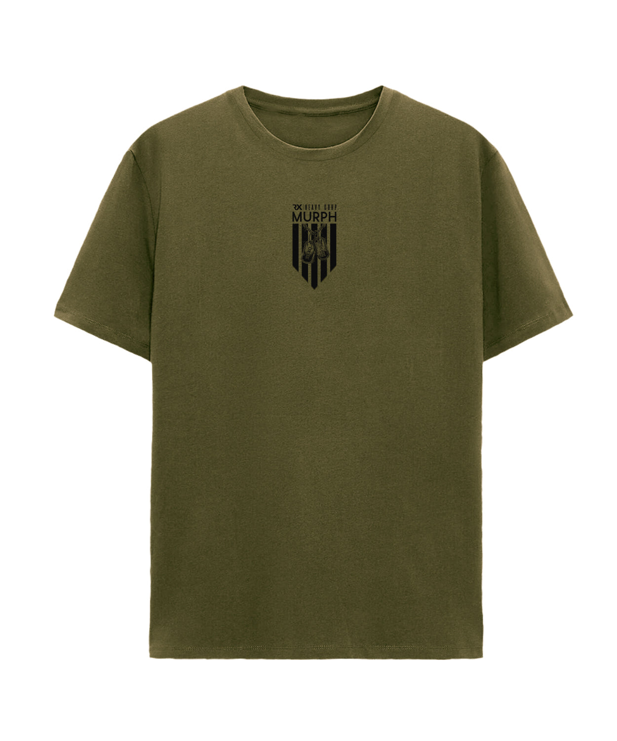 Camiseta urbana oversize - MURPH mod | Cross Training & Moda Urbana | verde militar
