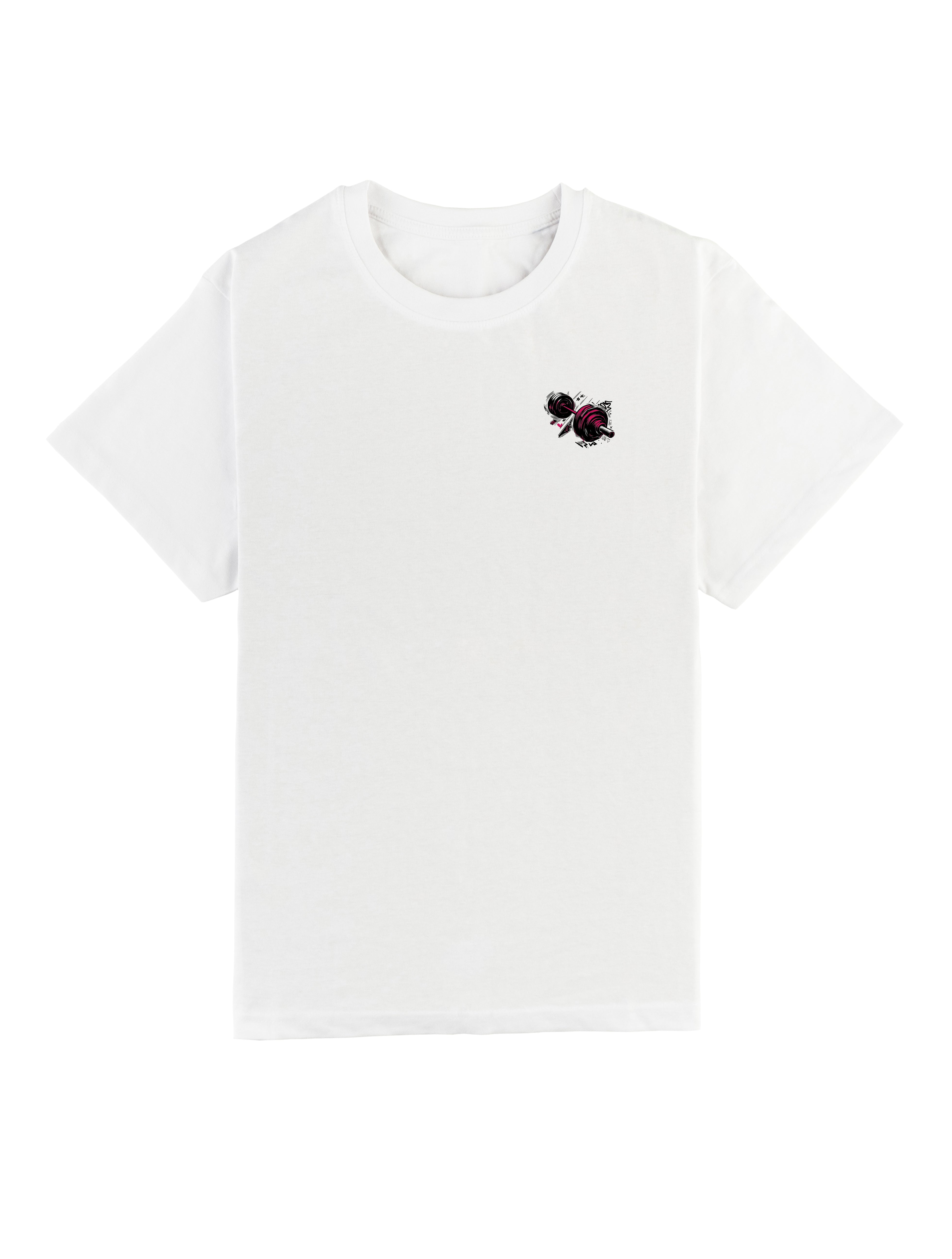 Camiseta Oversized algodón - Snatch Lover - blanca burdeos negra