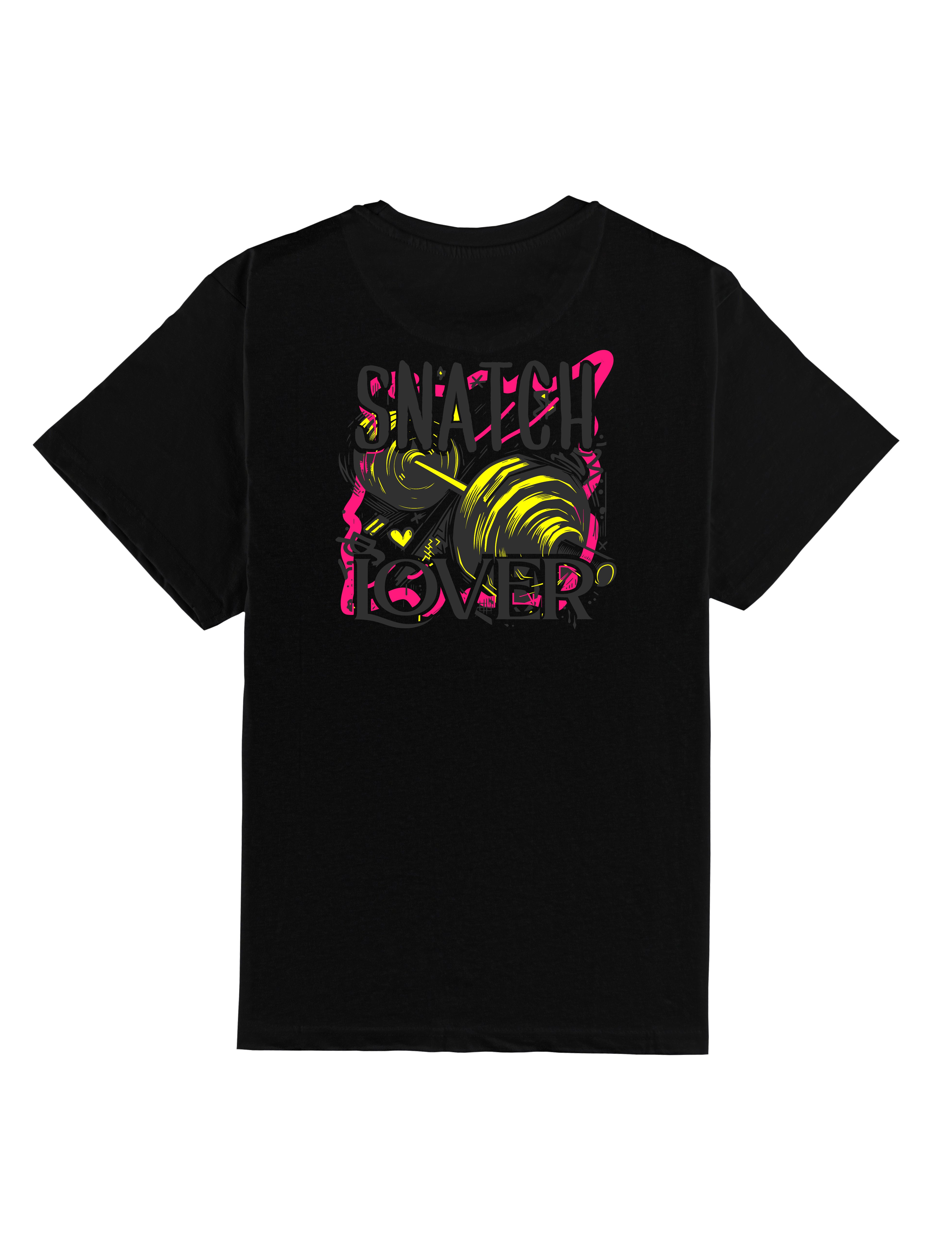 Camiseta Oversized algodón - Snatch Lover - blanca burdeos negra