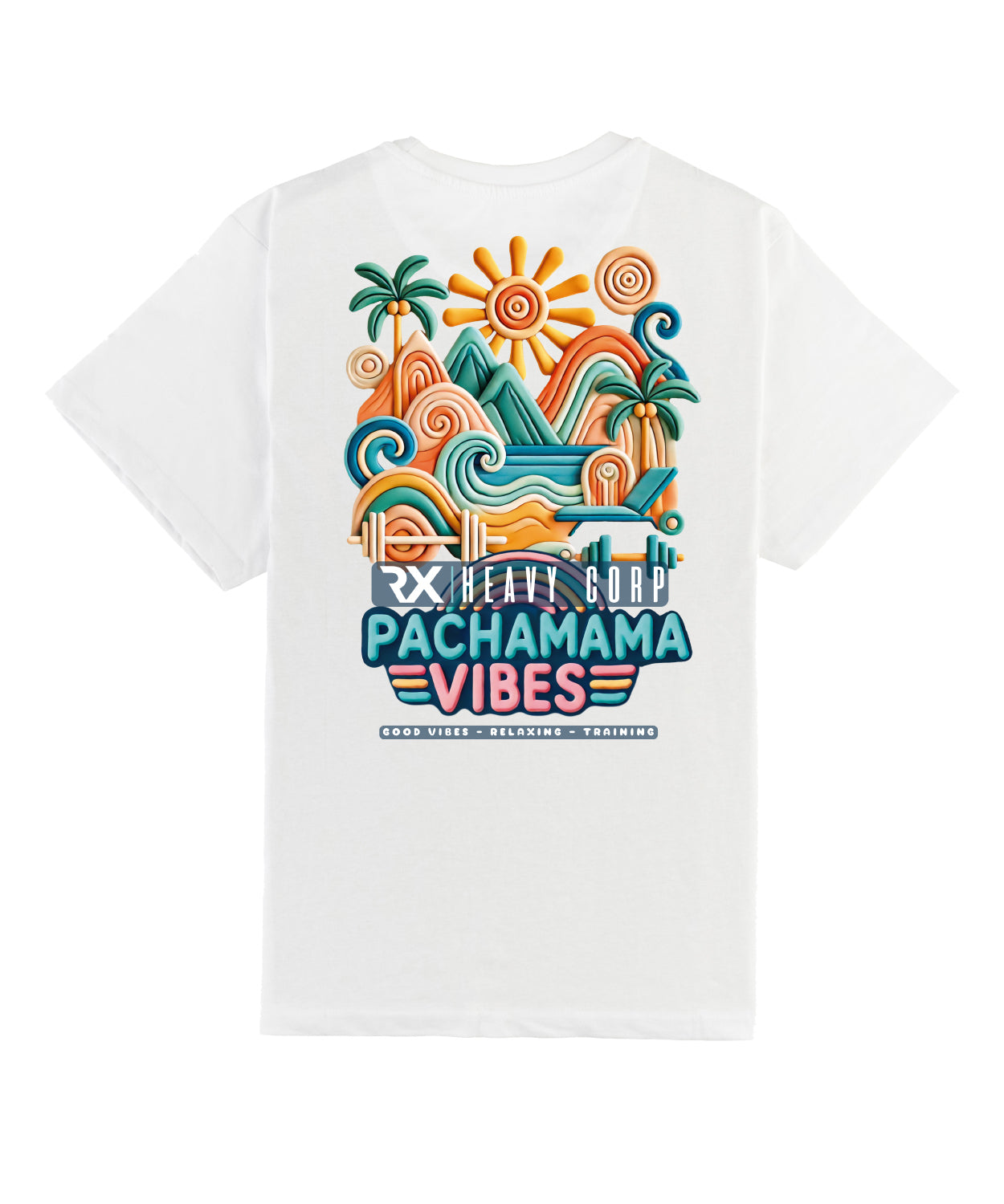 Camiseta urbana oversize - Pachamama Vibes | Cross Training & Moda Urbana | Aguamarina