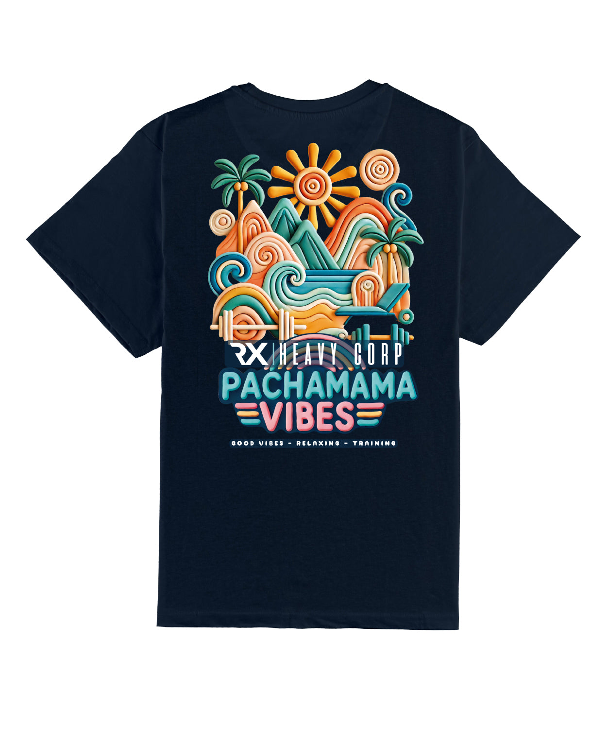 Camiseta urbana oversize - Pachamama Vibes | Cross Training & Moda Urbana | Aguamarina