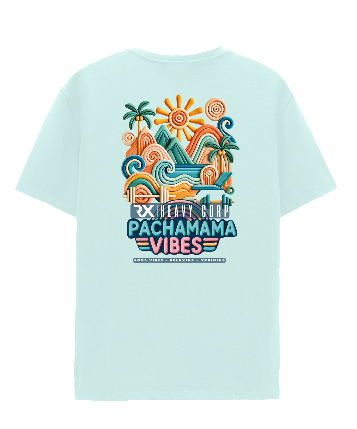 Camiseta urbana oversize - Pachamama Vibes | Cross Training & Moda Urbana | Aguamarina