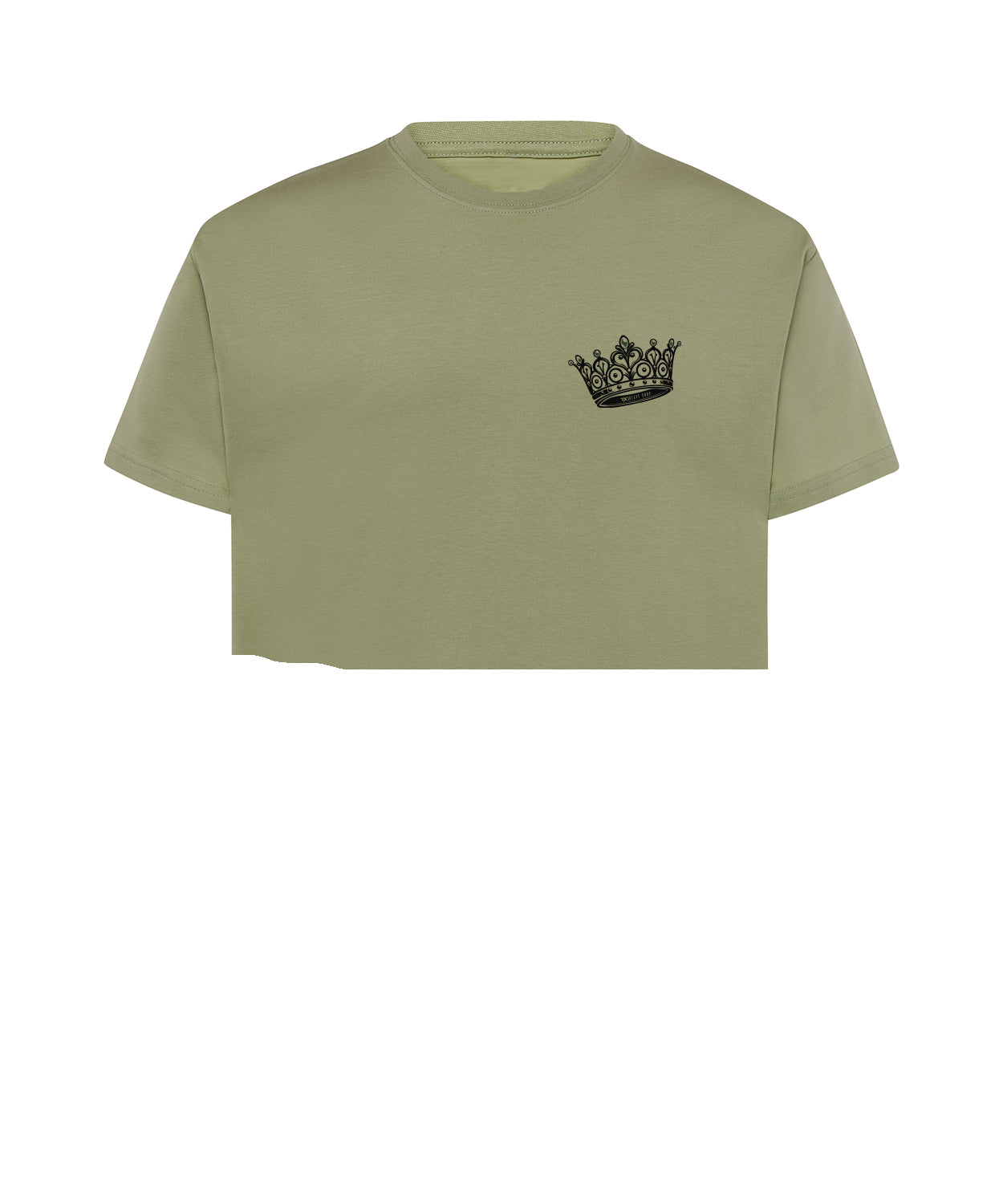 Crop Top Algodón - Puta Ama! - Cross Training & Moda Urbana | Color tostado y verde militar