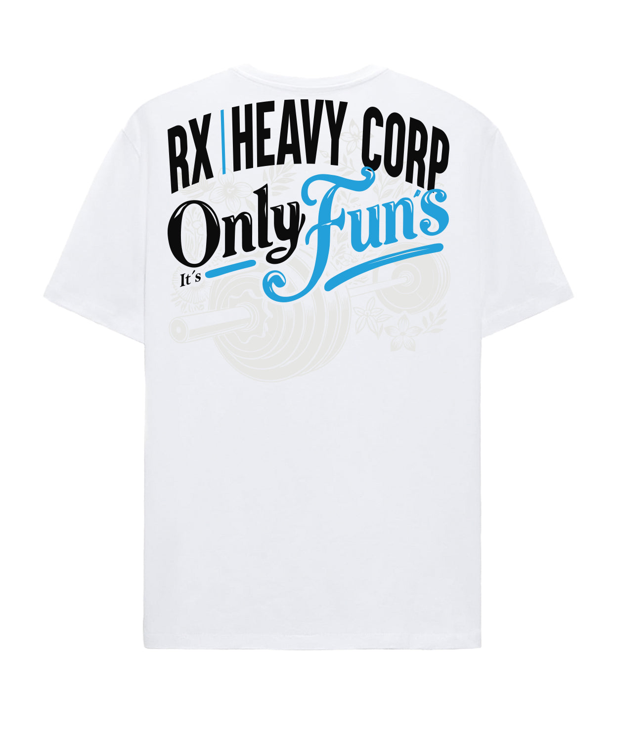 Camiseta urbana oversize - OnlyFuns | Cross Training & Moda Urbana | Negro, Blanco