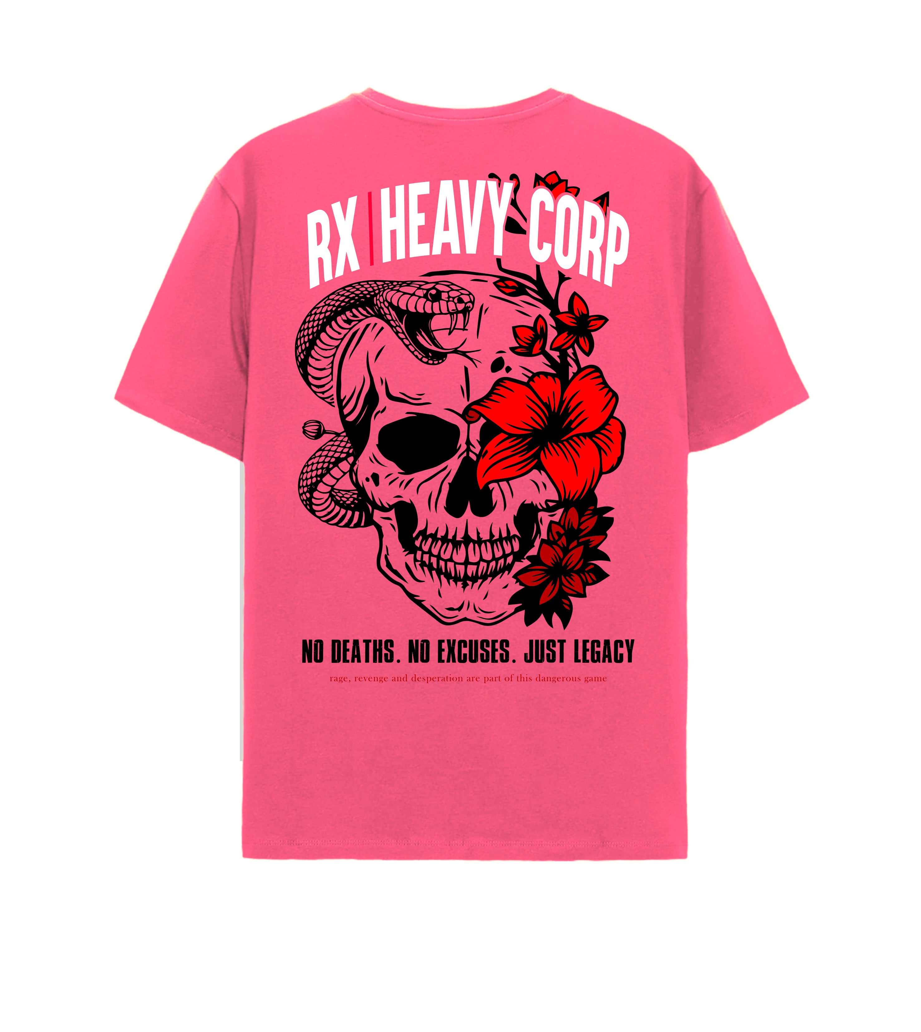 Camiseta urbana oversize - Just Legacy | Cross Training & Moda Urbana | Rosa fucsia