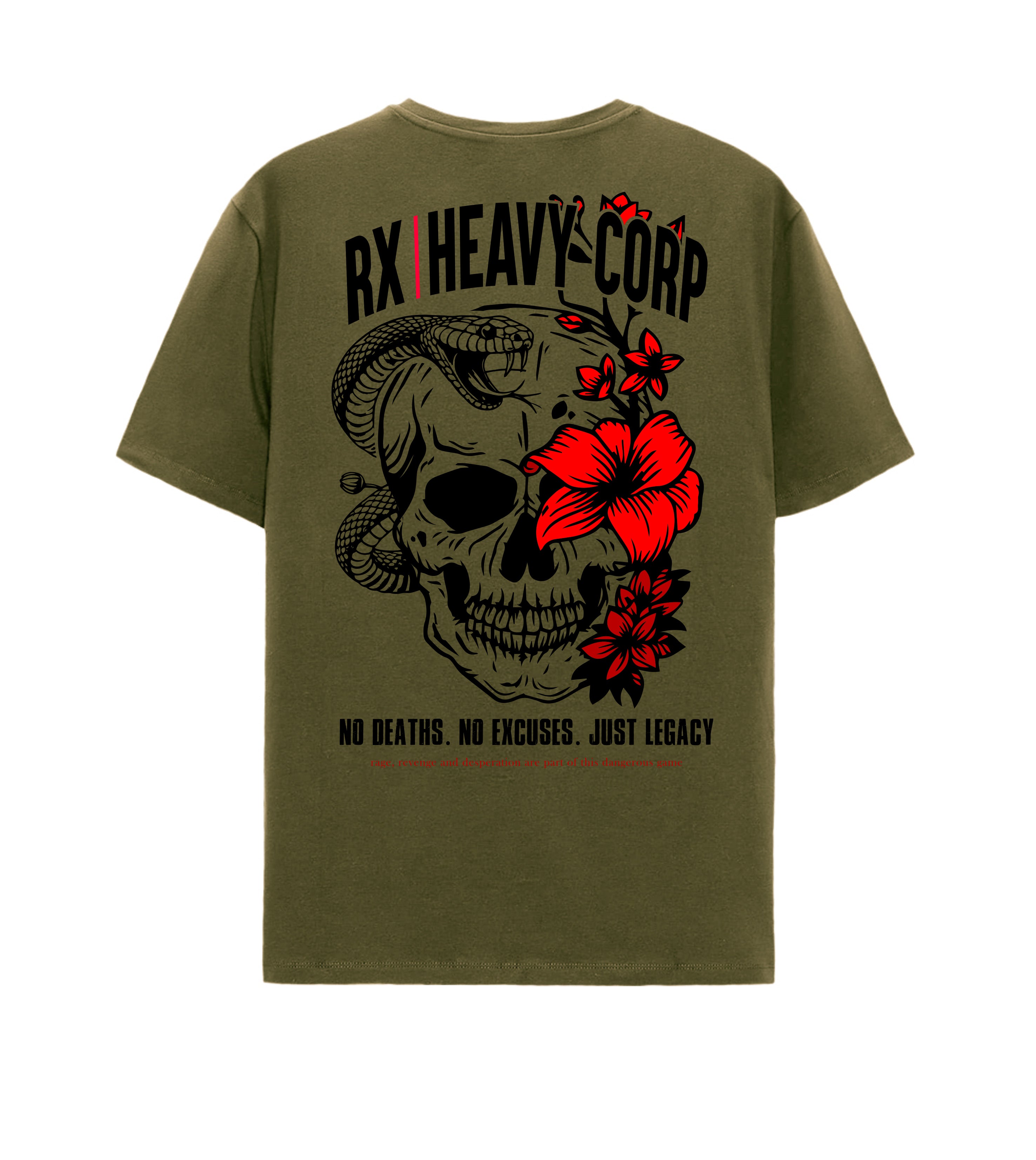 Camiseta urbana oversize - Just Legacy | Cross Training & Moda Urbana | Verde, gris plata