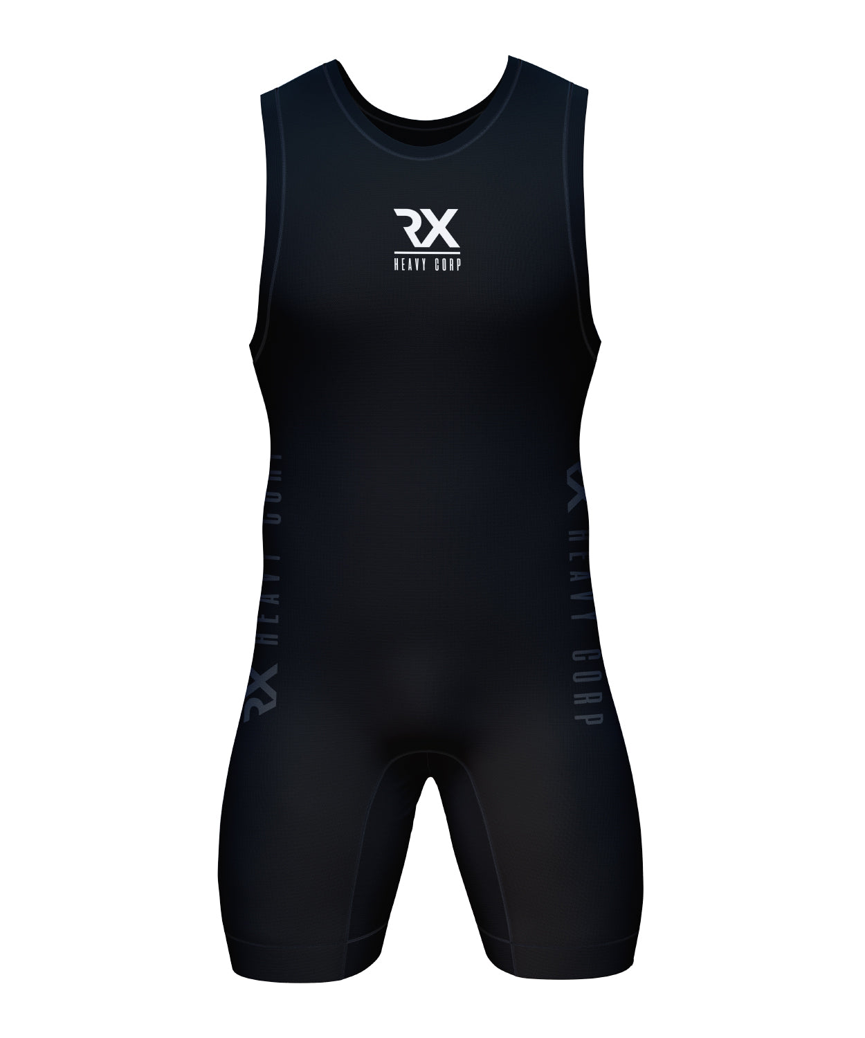 Rx Heavy - Maillot halterofilia IRONLIFT - negro, marino. Powerlifting