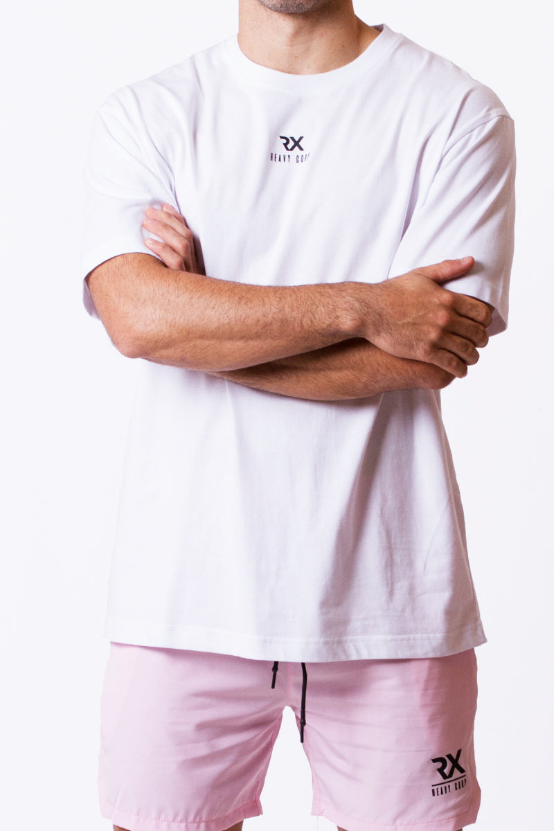 Camiseta Oversize algodón 100% - NO HAY DOLOR - blanca