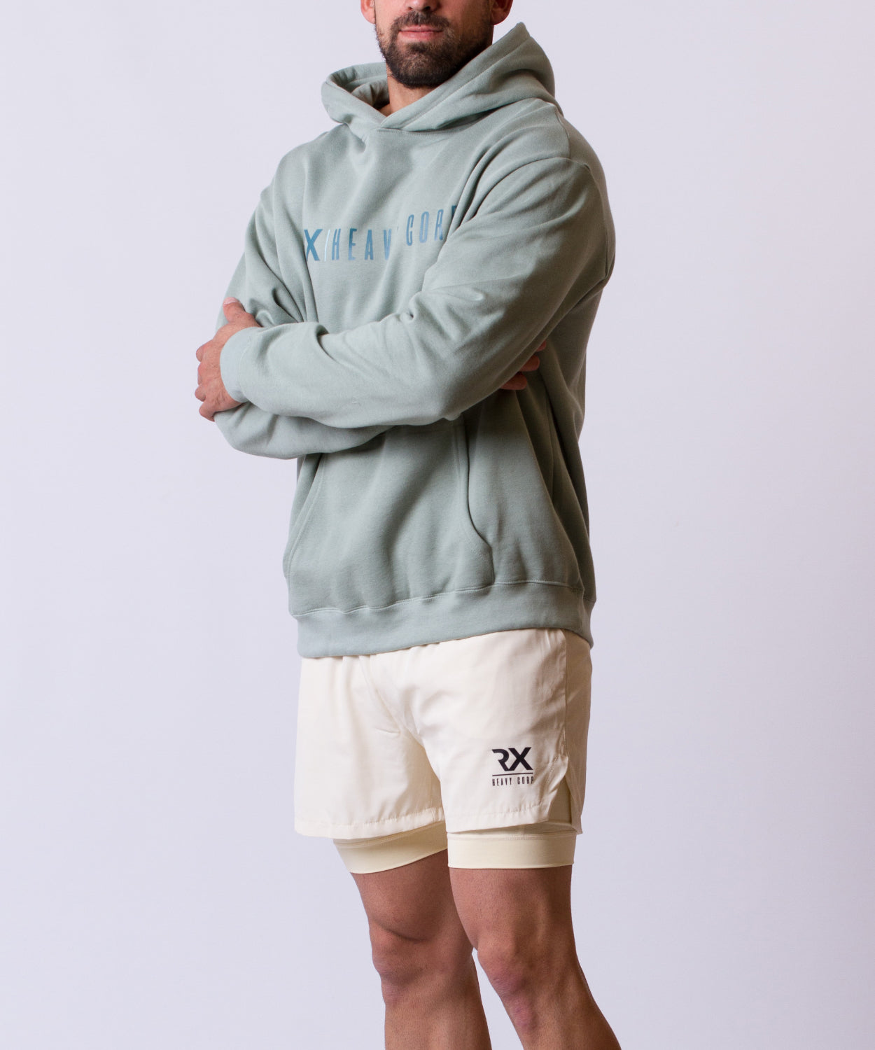 Rx Heavy Corp - Sudadera Premium - Verde Hielo