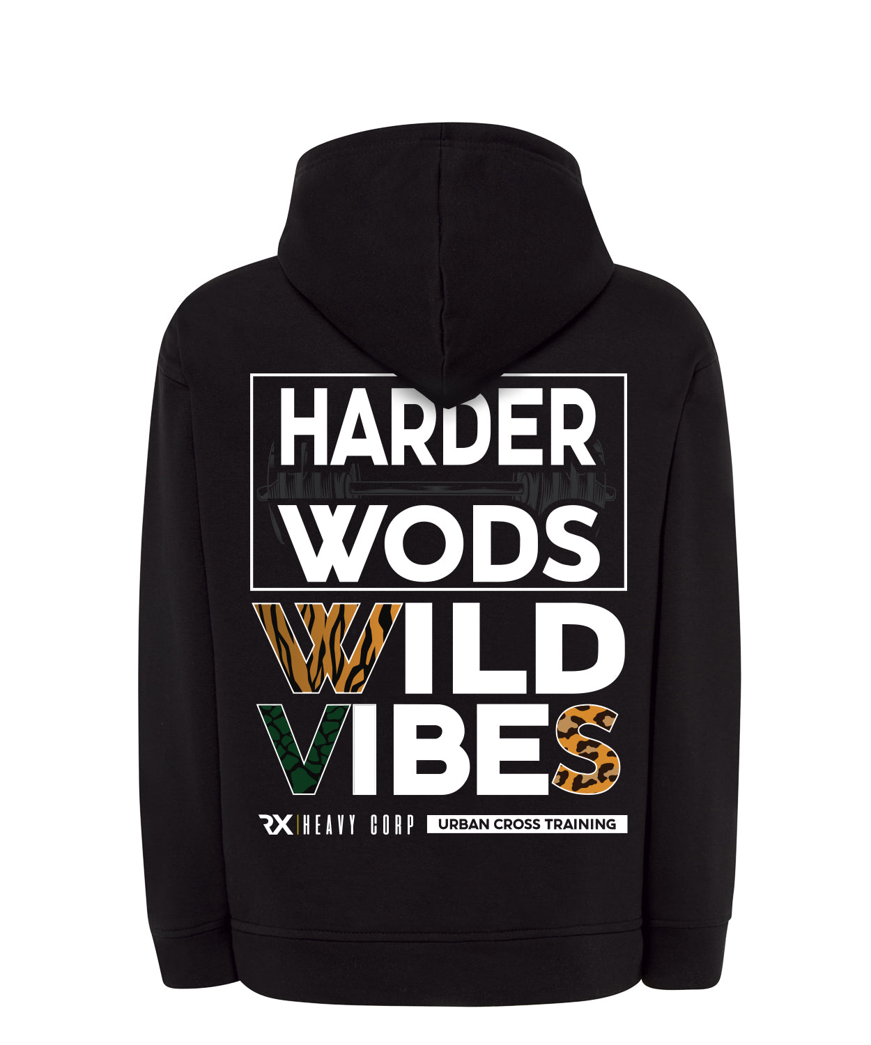 Rx Heavy Corp - Sudadera Regular Fit - WILD VIBES verde claro o negro