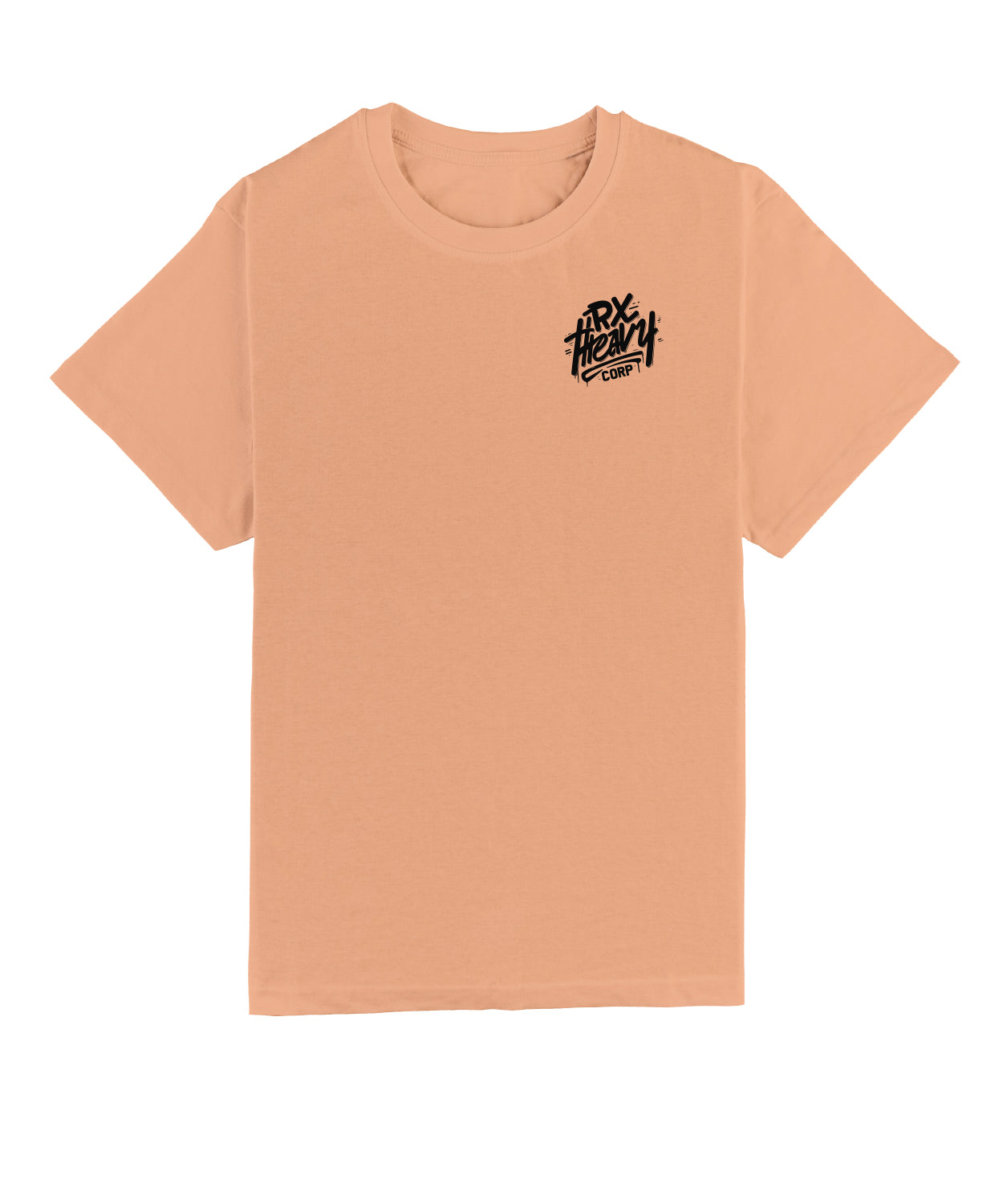 Camiseta urbana algodón oversize - Esqueleto Squat - Enjoy Meanwhile - rojizo efecto lavado