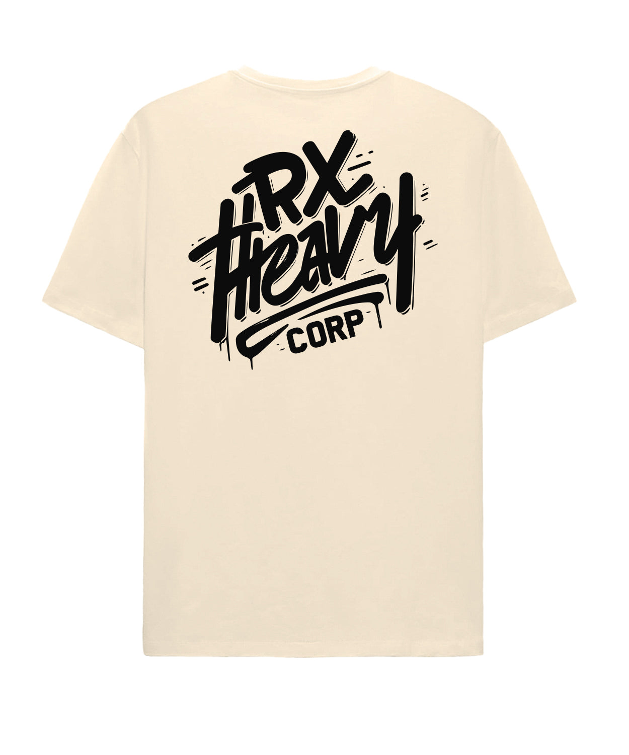 Camiseta deportiva algodón - Personal Use Only - blanca beige negra