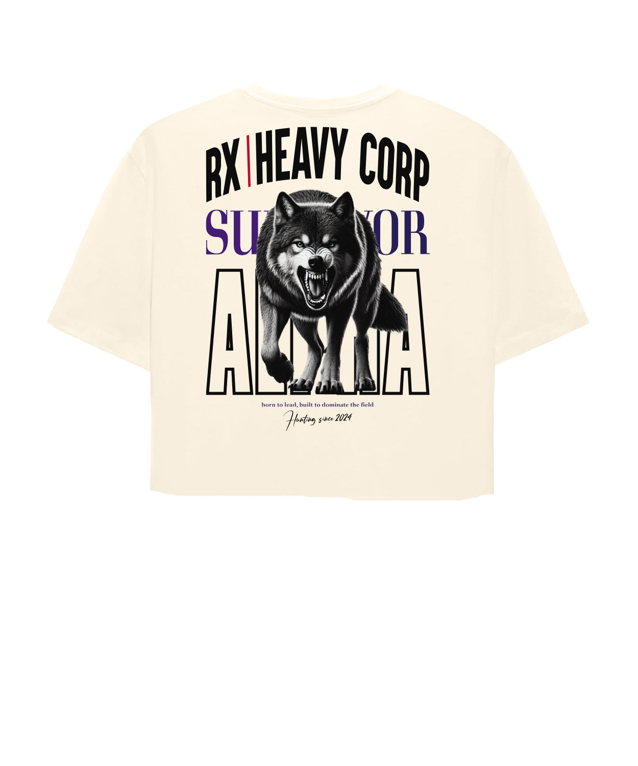 Crop Top Algodón - Loba QUEEN - Cross Training & Moda Urbana | Varios colores