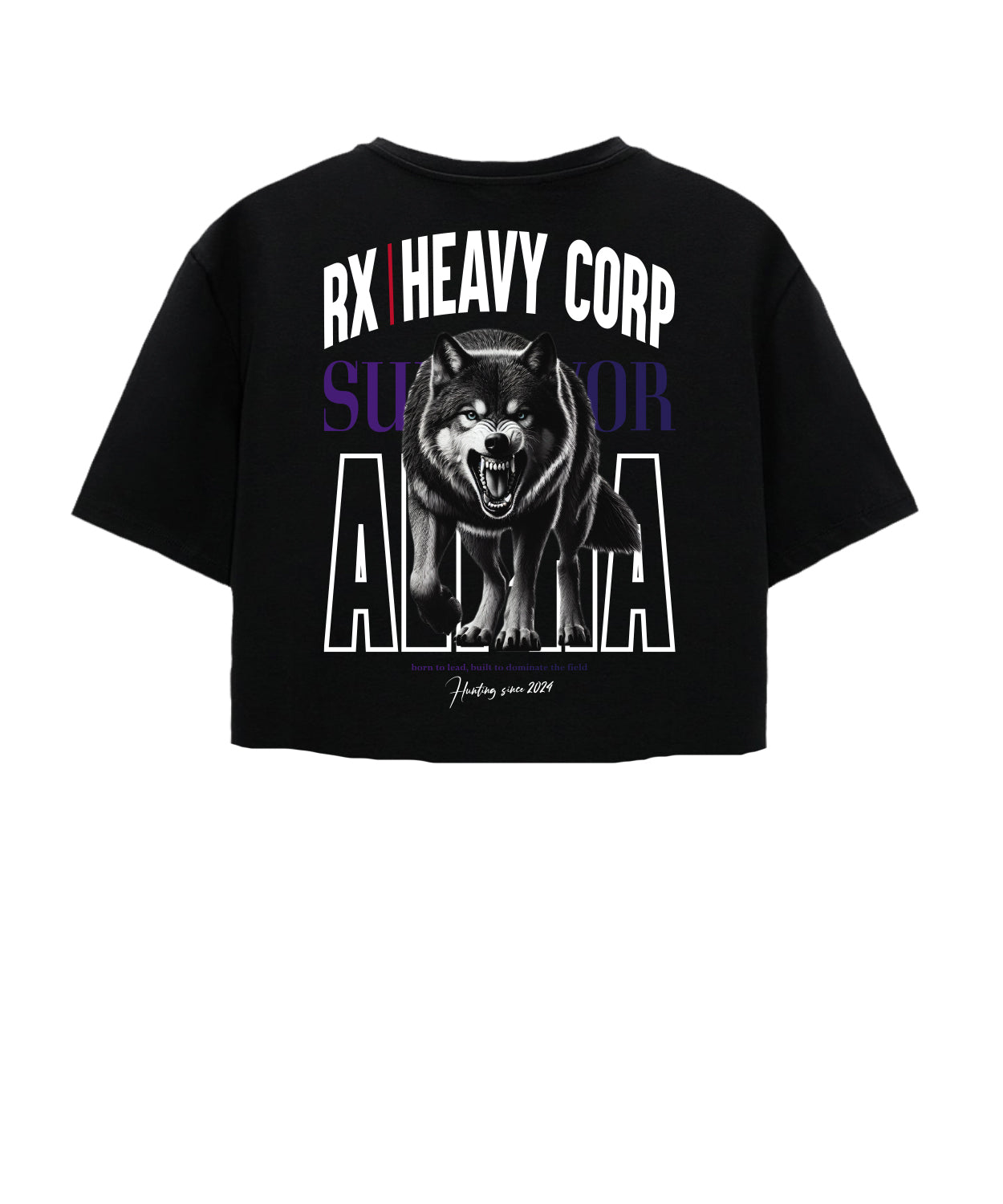 Crop Top Algodón - Loba QUEEN - Cross Training & Moda Urbana | Varios colores