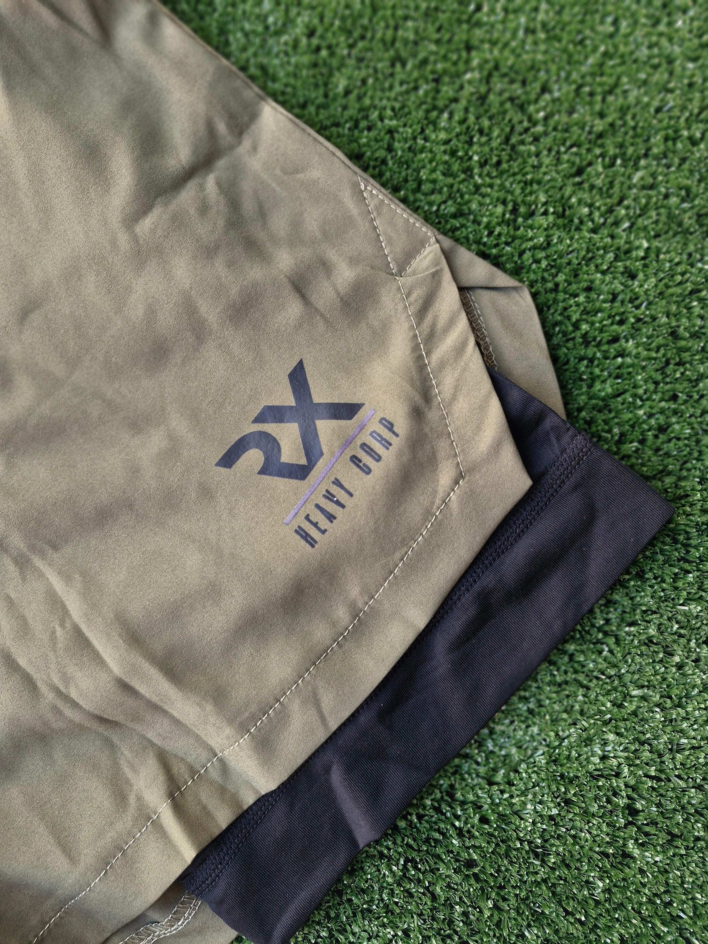 Pantalón Corto doble con malla - X TRAINING - negro beige azul marino marrón gris