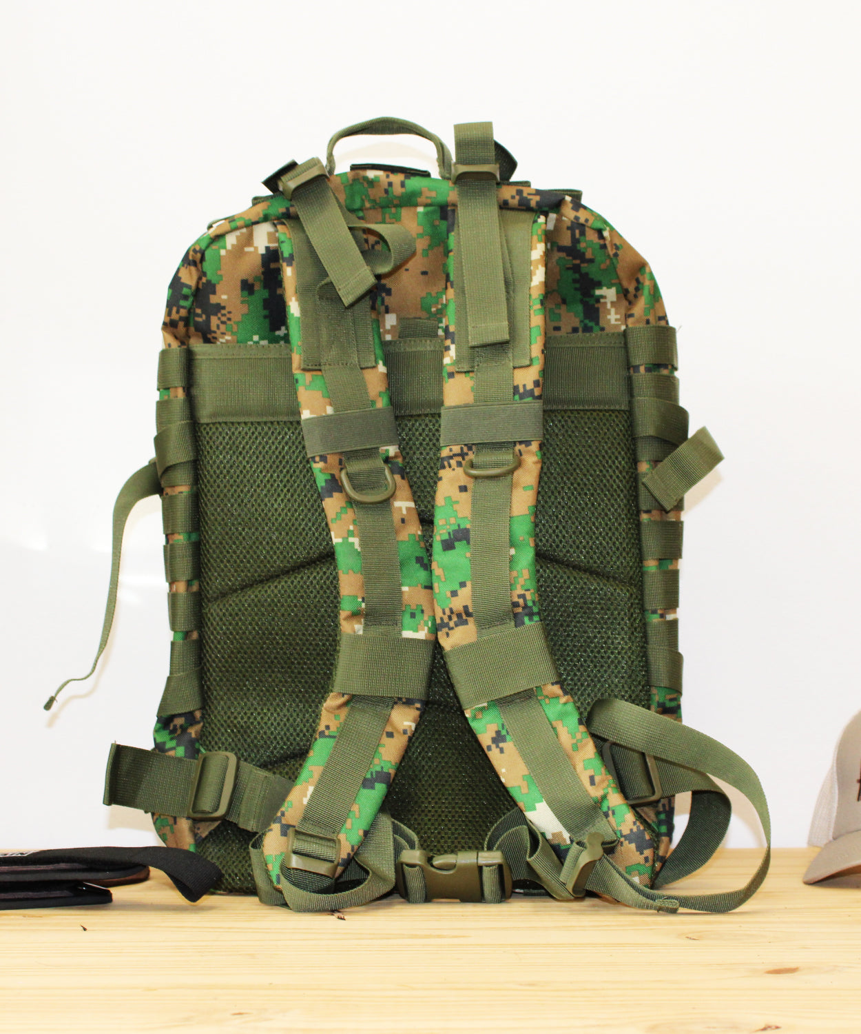 MOCHILA Training TÁCTICA MILITAR Camuflaje Verde 50L