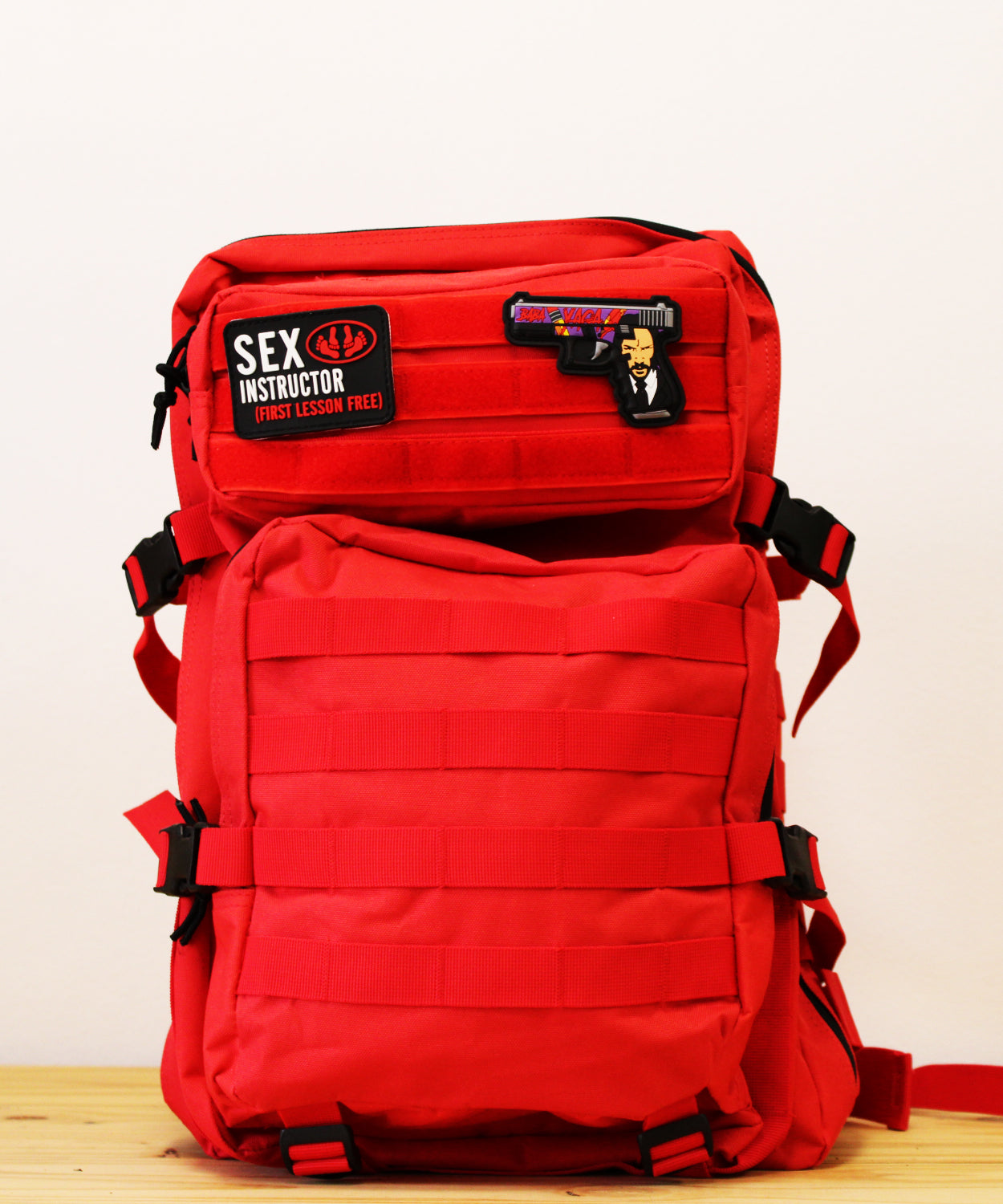 MOCHILA TÁCTICA MILITAR rojo heart 50L RX HEAVY: Resistencia y Versatilidad en Cross Training