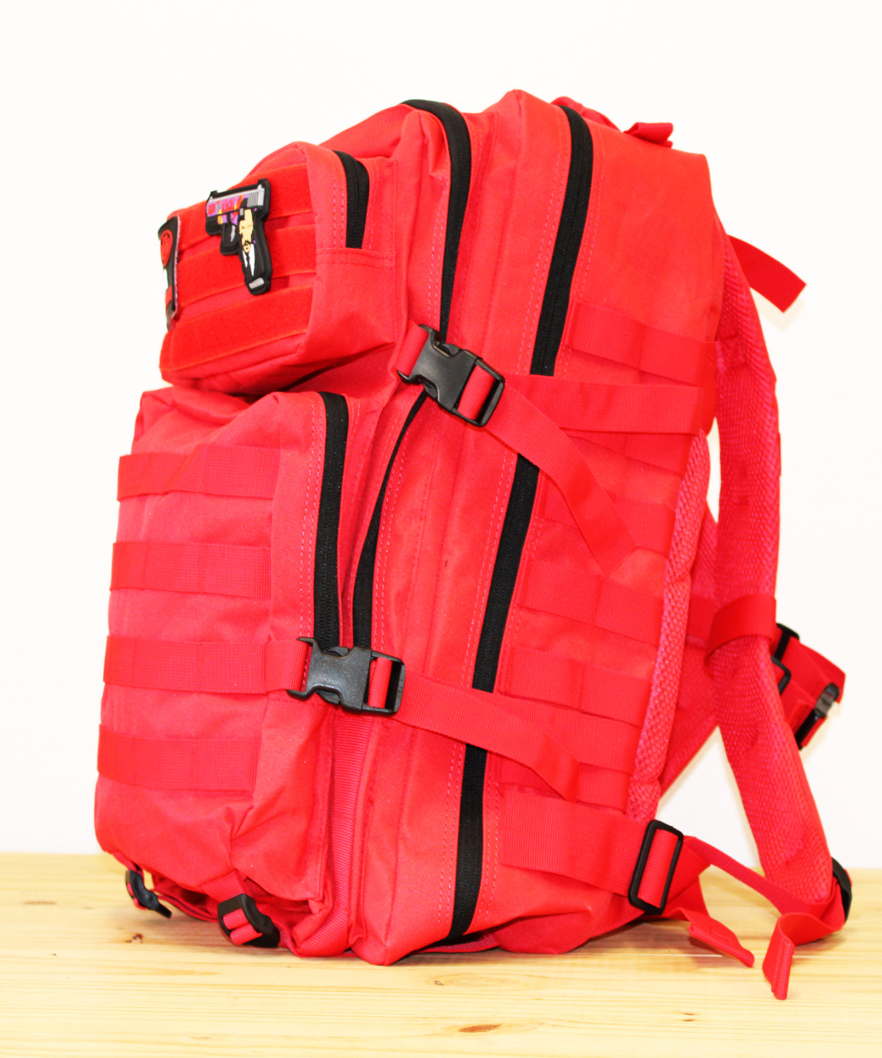 MOCHILA TÁCTICA MILITAR rojo heart 50L RX HEAVY: Resistencia y Versatilidad en Cross Training