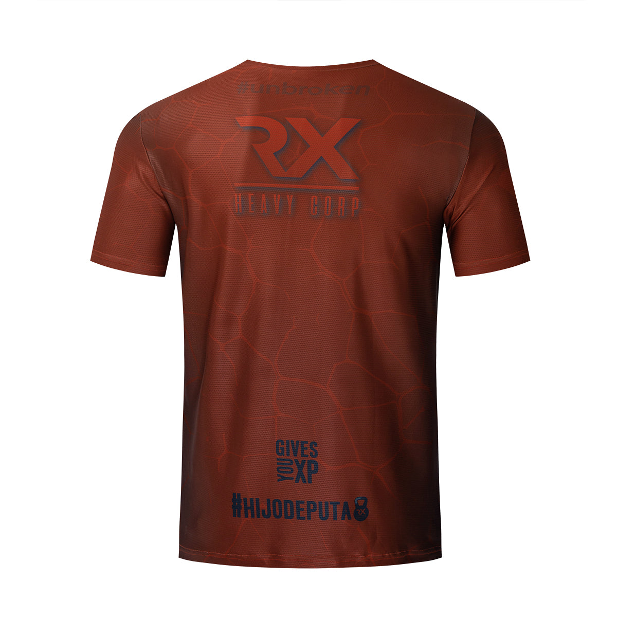 Camiseta Cross Training técnica Más Fuerte! poliéster - Rx Heavy