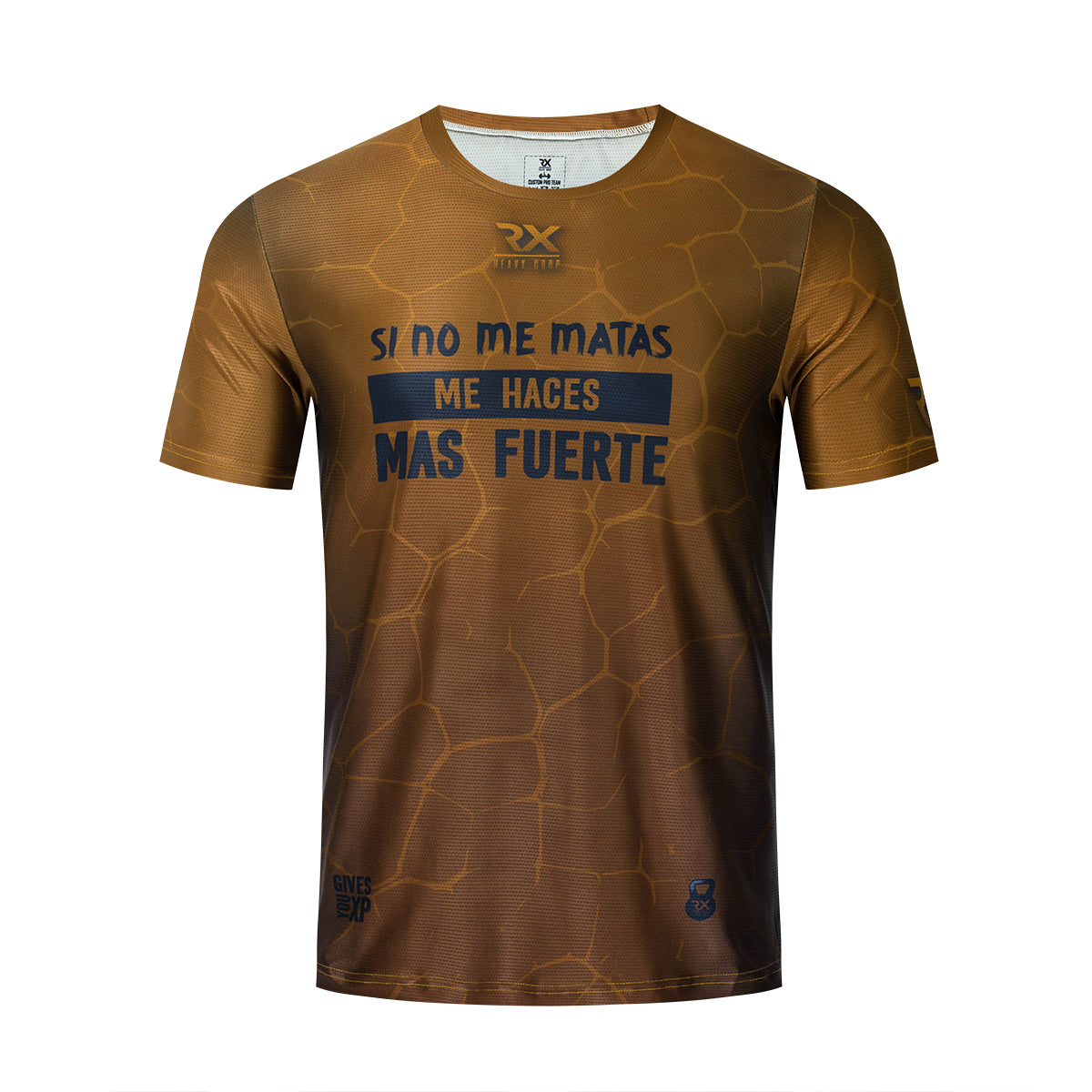 Camiseta Cross Training técnica Más Fuerte! poliéster - Rx Heavy