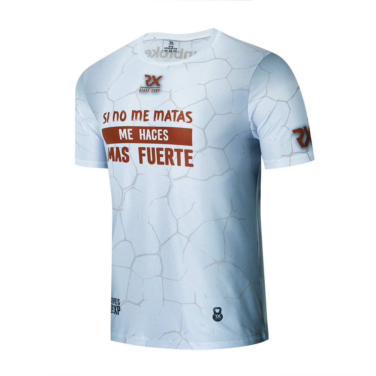 Camiseta Cross Training técnica Más Fuerte! poliéster - Rx Heavy