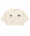 Crop top Oversize - NOMBRE BANDERA PERSONALIZADA · Drop Txapelketa