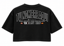 Crop top Oversize - NOMBRE BANDERA PERSONALIZADA · Drop Txapelketa