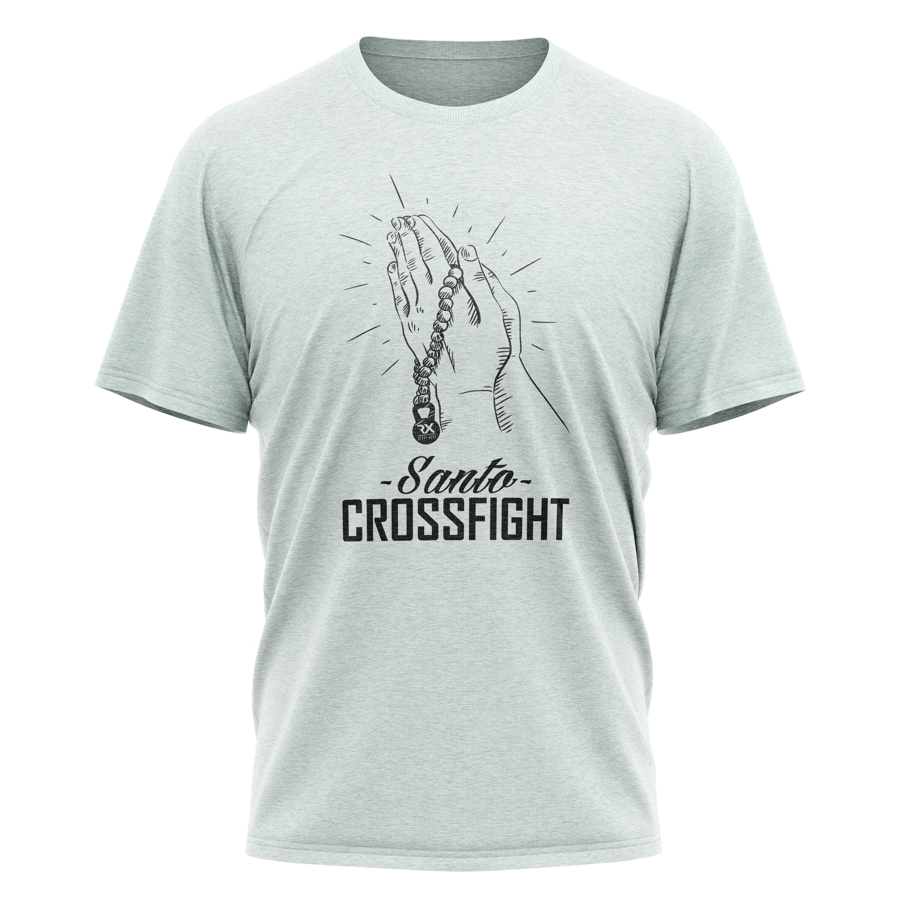 Camiseta mixta SANTO CrossFight - algodón + poliéster Cross Training