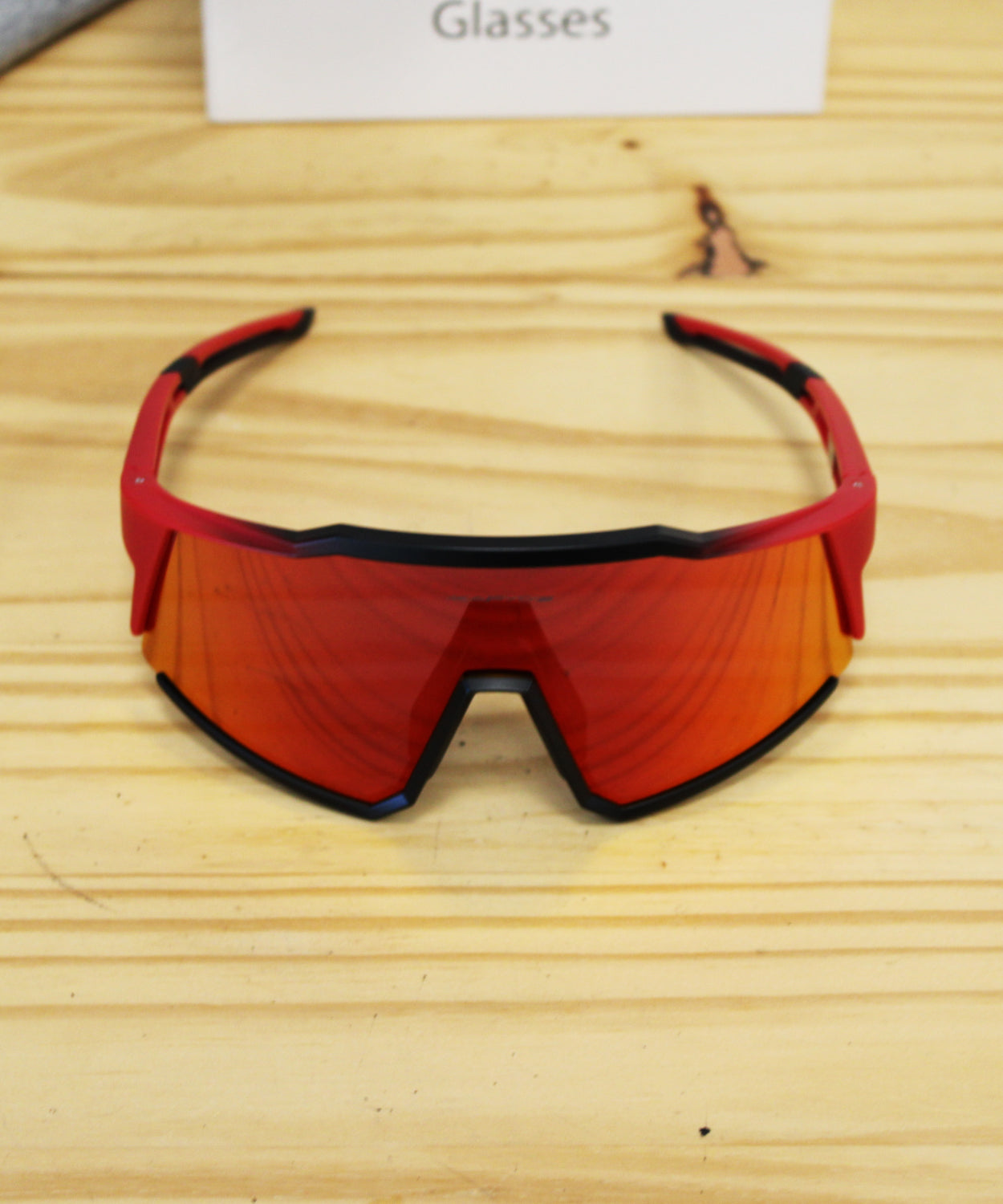 Copia de Gafas de sol polarizadas - VIP20 negro y rojo degradado