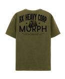 Camiseta urbana oversize - MURPH mod | Cross Training & Moda Urbana | verde militar