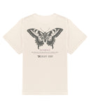 Camiseta oversize - French Throwdown Pega lá - hueso y gris