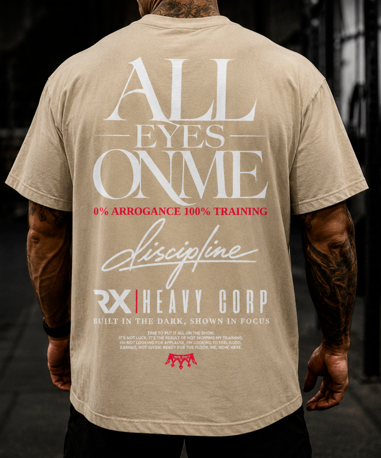 Camiseta oversize - ALL EYES ON ME - negro, blanco, vaquero, beige, burdeos