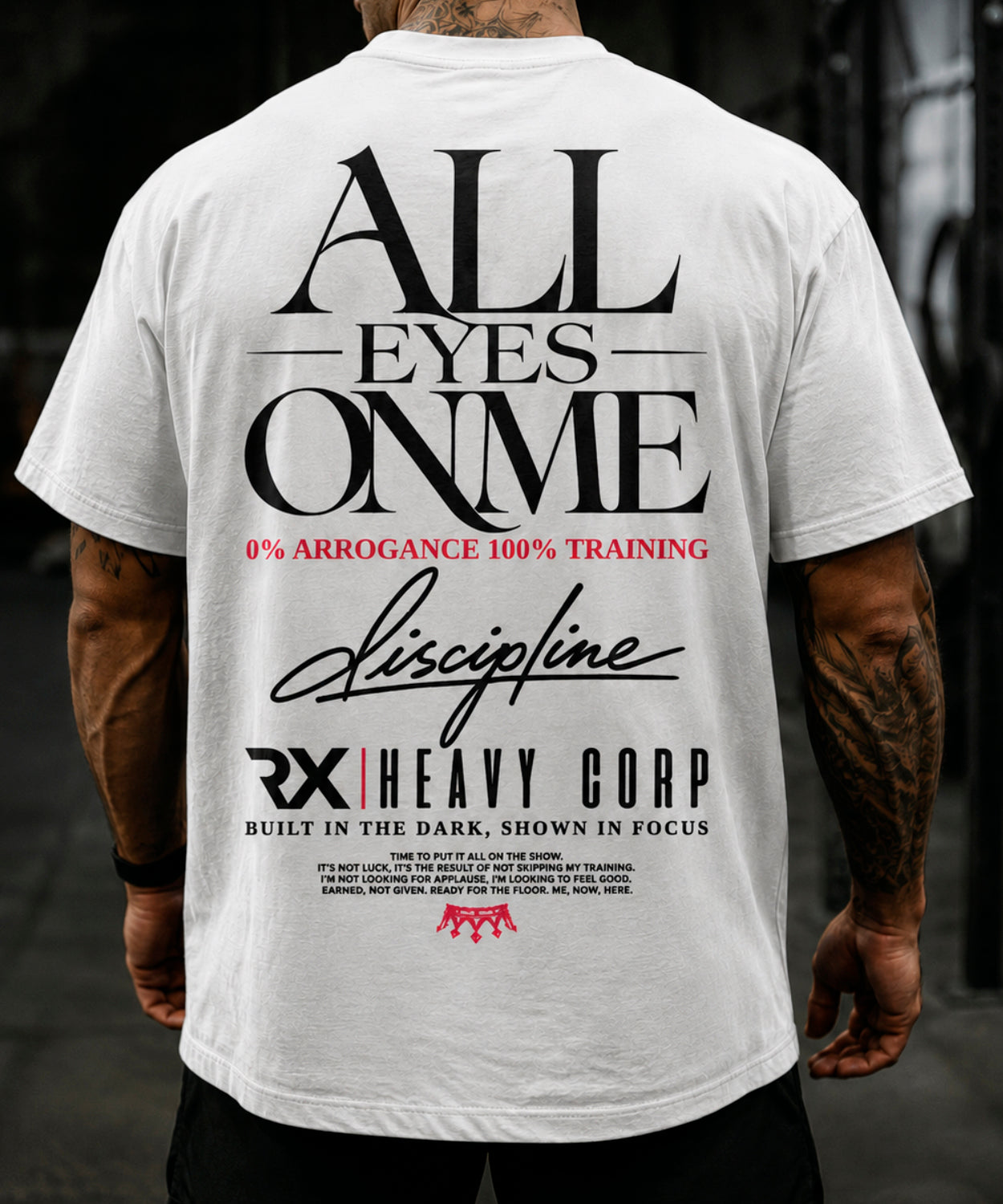 Camiseta oversize - ALL EYES ON ME - negro, blanco, vaquero, beige, burdeos