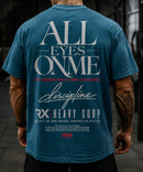 Camiseta oversize - ALL EYES ON ME - negro, blanco, vaquero, beige, burdeos