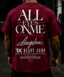 Camiseta oversize - ALL EYES ON ME - negro, blanco, vaquero, beige, burdeos