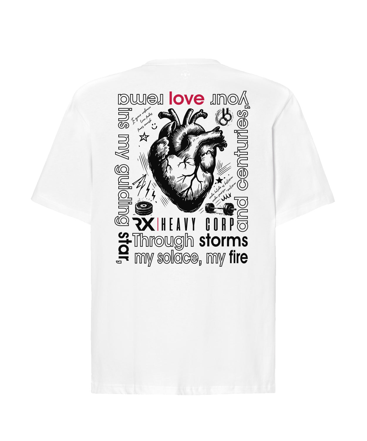 Camiseta urbana oversize - LOVE STORMS | Cross Training & Moda Urbana | San Valentin