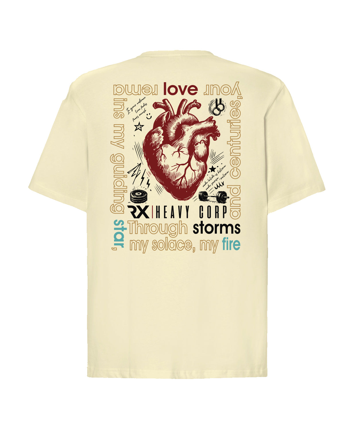 Camiseta urbana oversize - LOVE STORMS | Cross Training & Moda Urbana | San Valentin