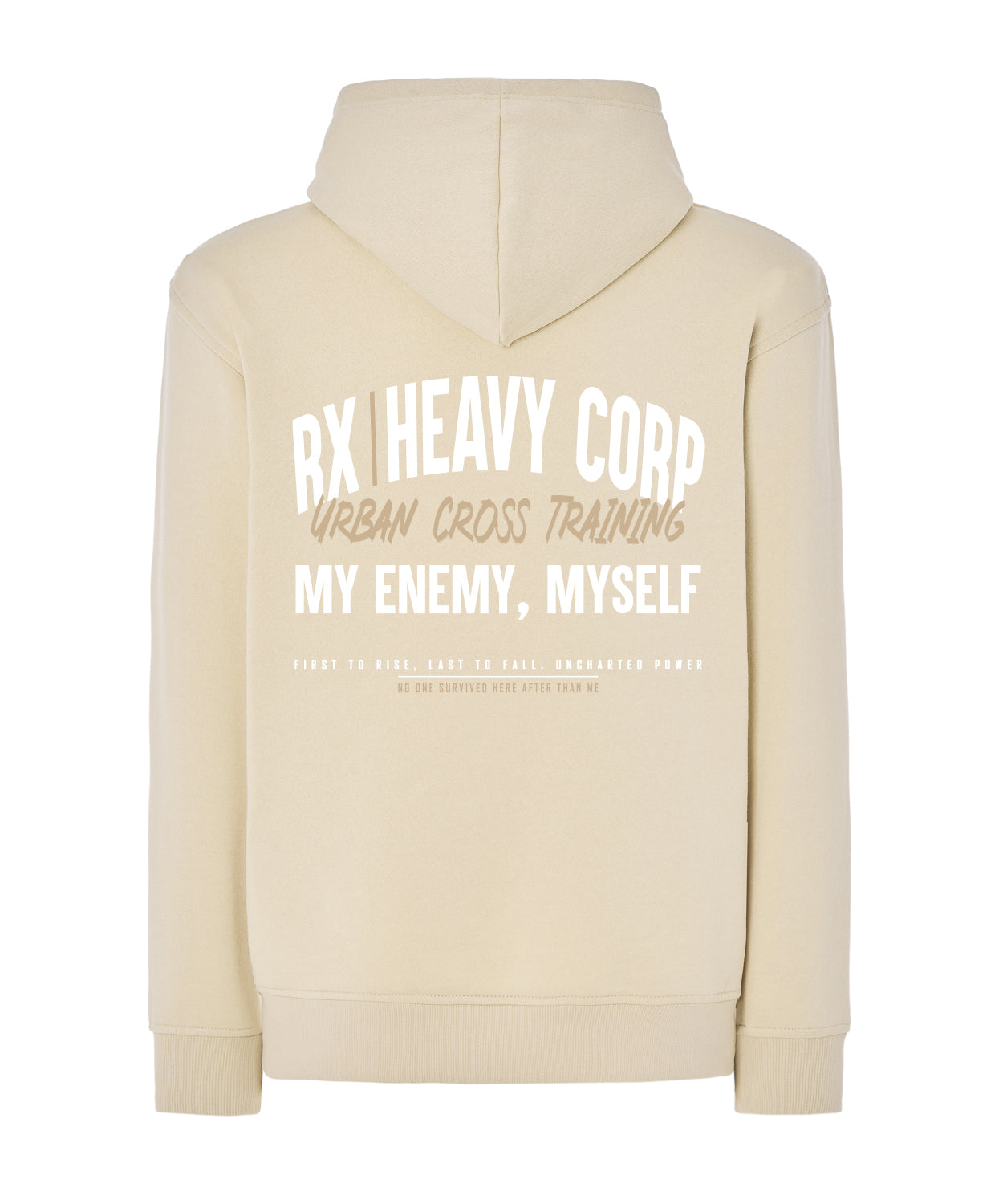 Rx Heavy Corp - Sudadera Regular Fit - MY ENEMY Beige