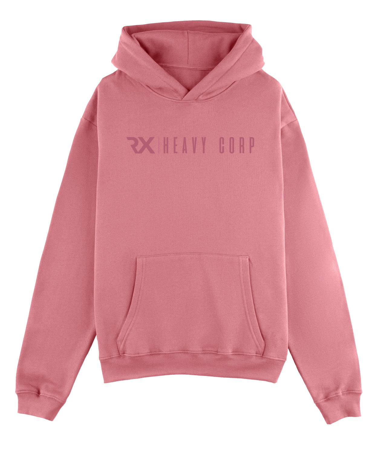 Rx Heavy Corp - Sudadera Premium - Rosa Piedra