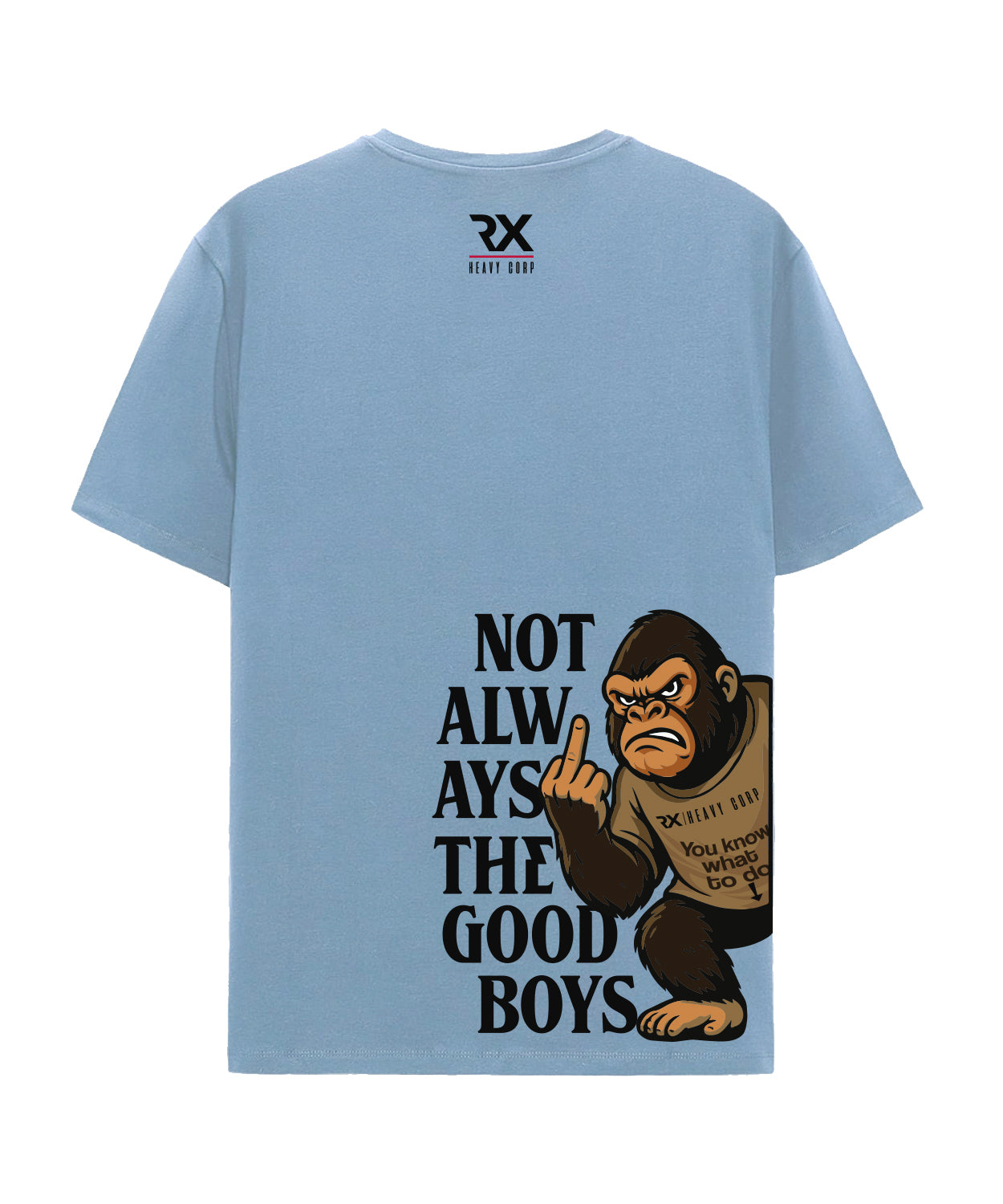 Camiseta urbana oversize - Animal FCKRS Gorila | Cross Training & Moda Urbana | varios colores