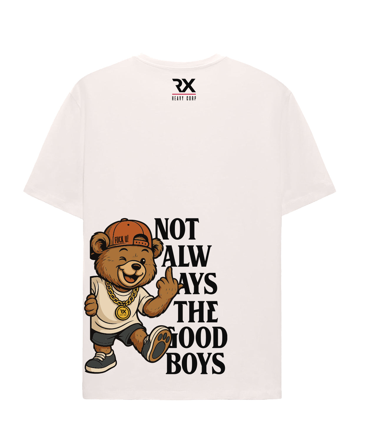 Camiseta urbana oversize - Animal FCKRS Osito | Cross Training & Moda Urbana | varios colores