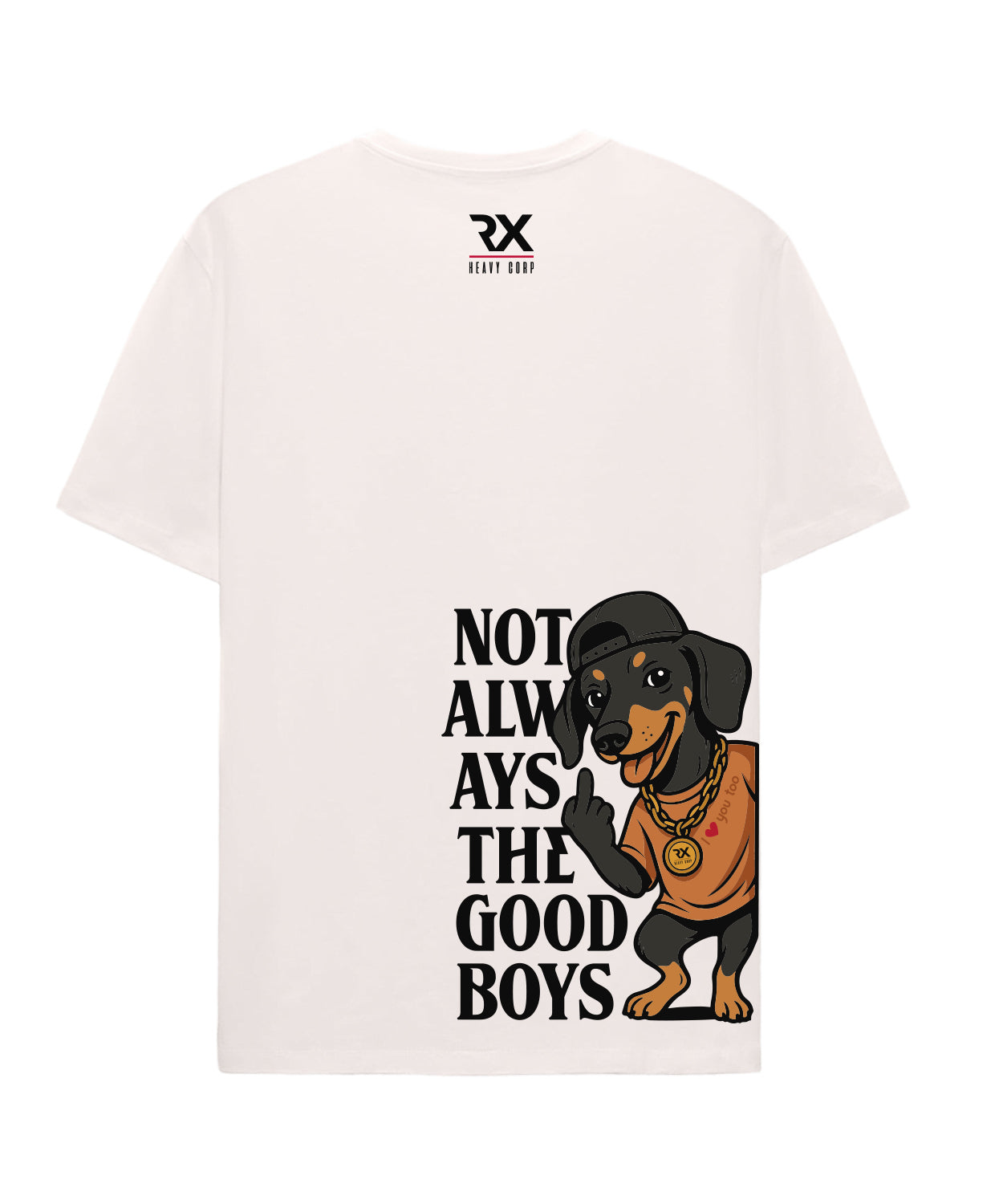 Camiseta urbana oversize - Animal FCKRS Salchicha | Cross Training & Moda Urbana | varios colores