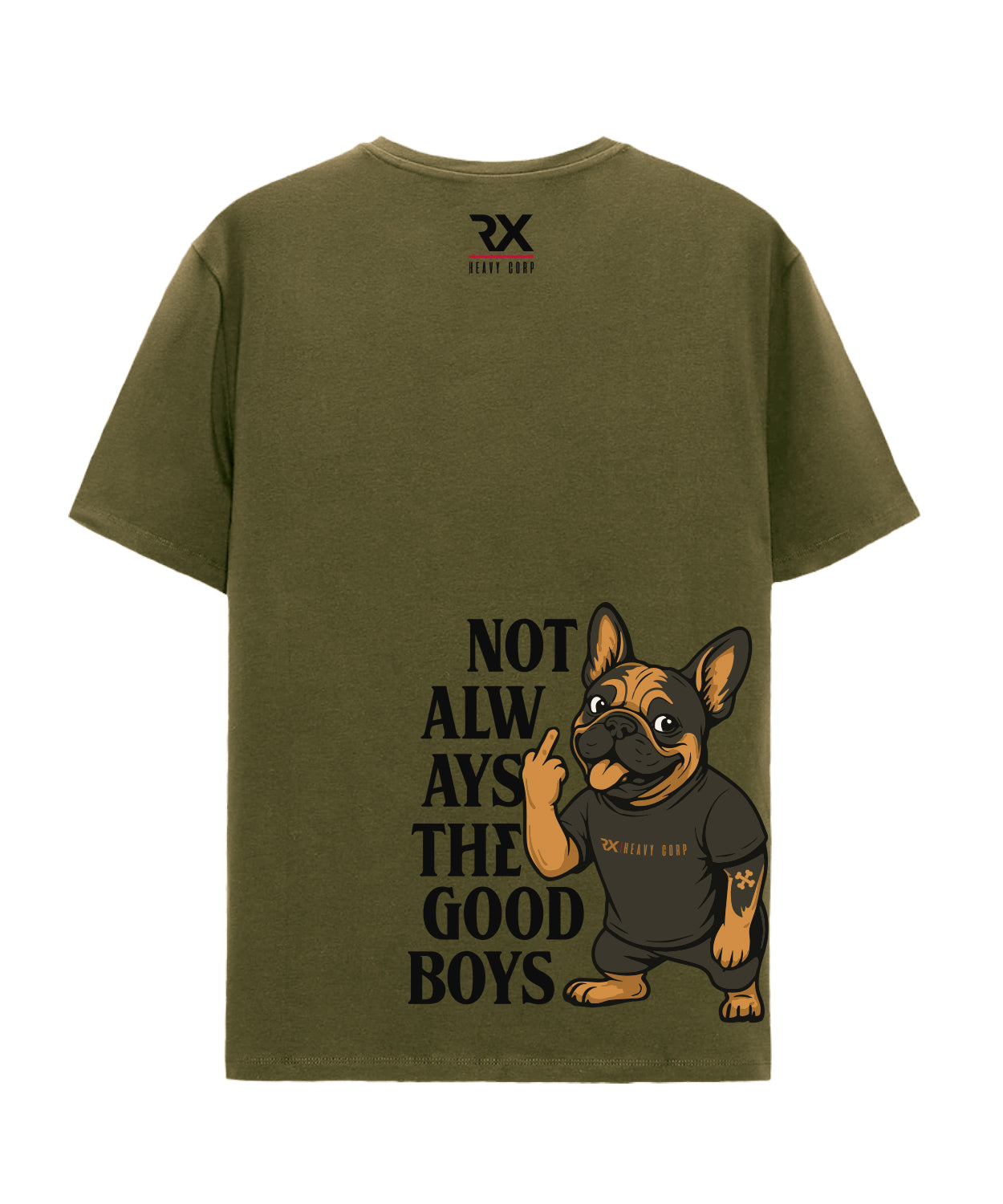 Camiseta urbana oversize - Animal FCKRS Bulldog | Cross Training & Moda Urbana | varios colores