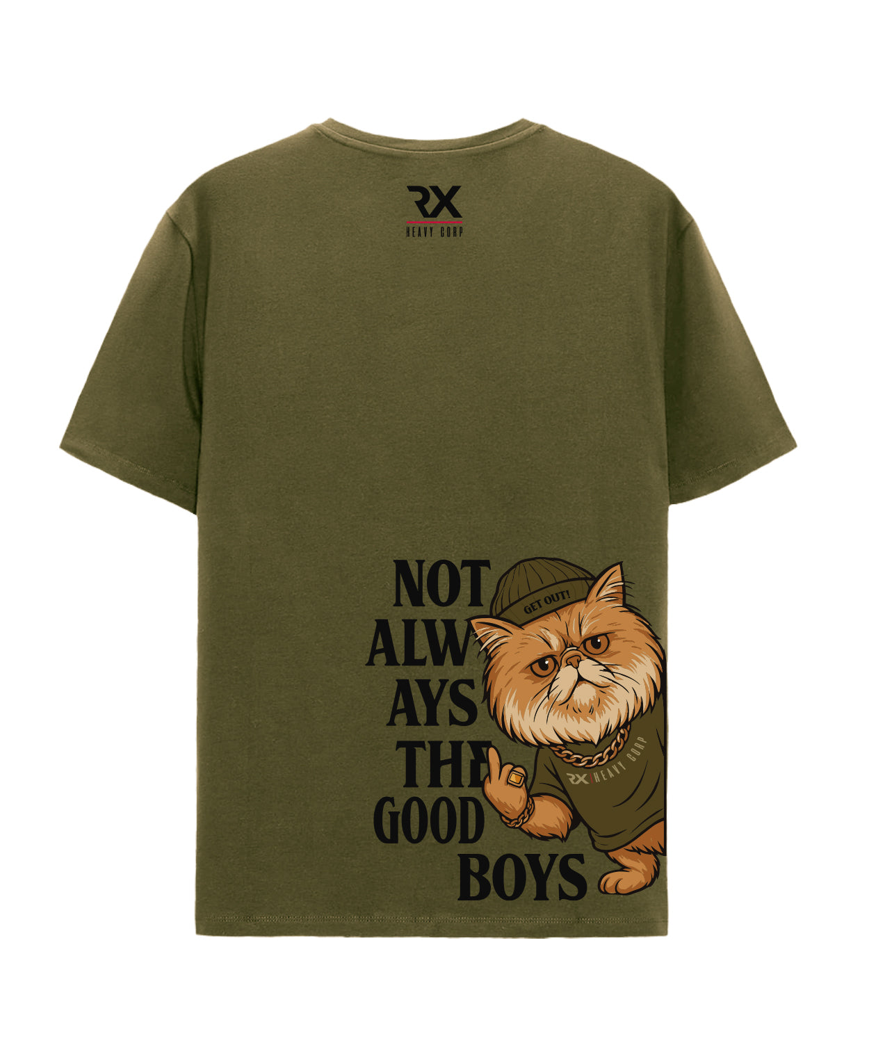 Camiseta urbana oversize - Animal FCKRS Gatito | Cross Training & Moda Urbana | varios colores