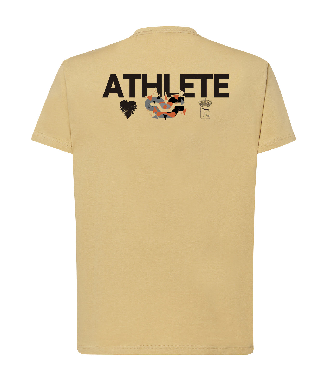 Camiseta algodón regular - Crossfit Vicar Games - Tostada